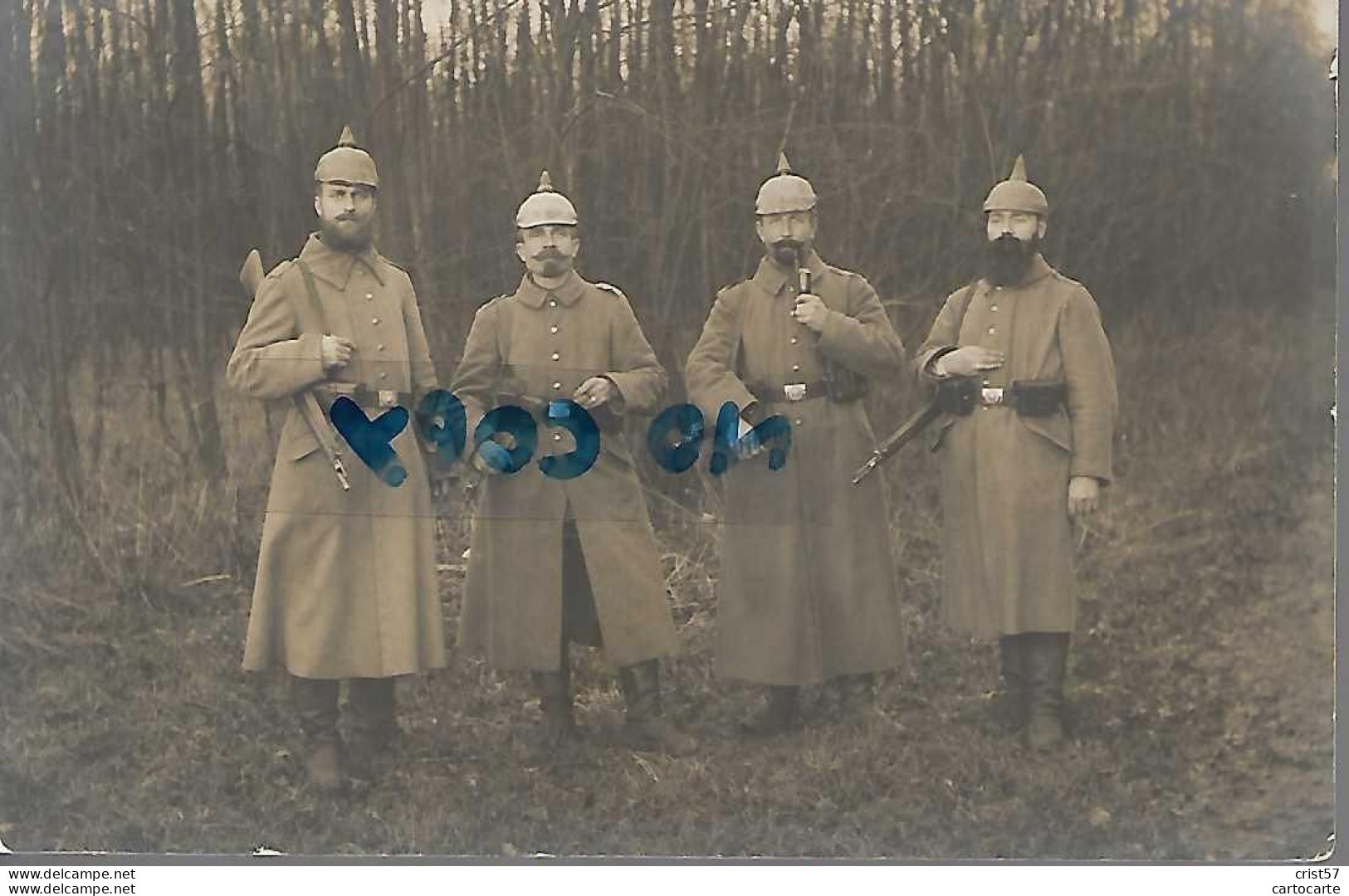 59 FEIGNIES   SOLDATS ALLEMANDS  1915 - Feignies