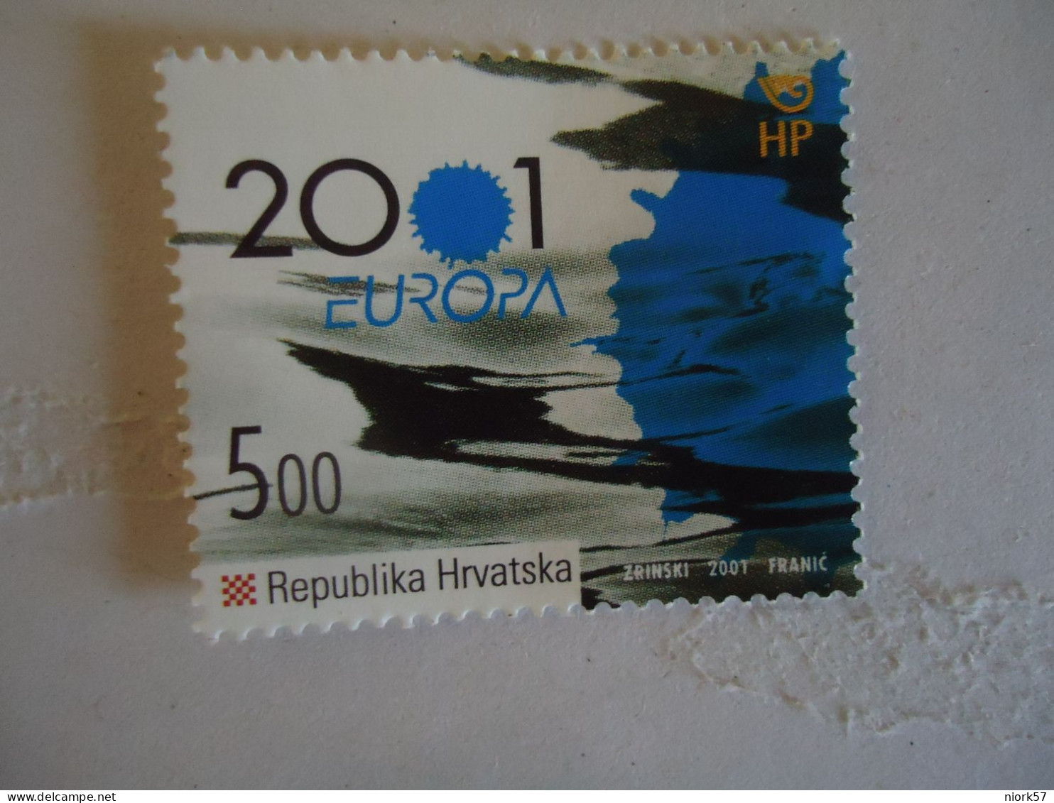 CROATIA    MNH  STAMPS    EUROPA 2001 - 2001