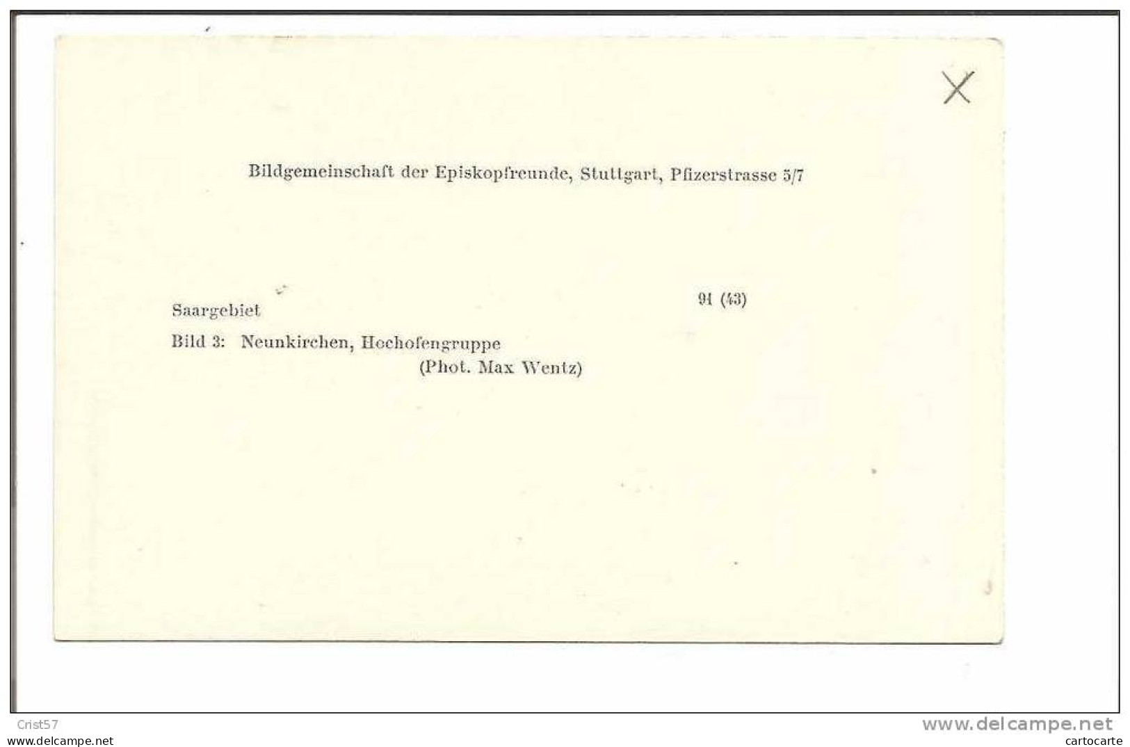 NEUNKIRCHEN Hochofen - Kreis Neunkirchen