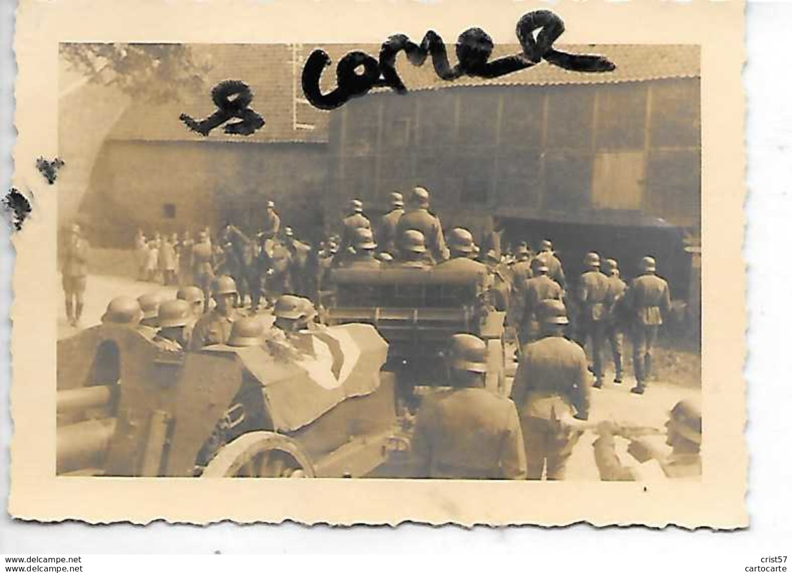 SENY TINLOT SOLDATS ALLEMANDS ENTERREMENT AOUT   1940 - Tinlot