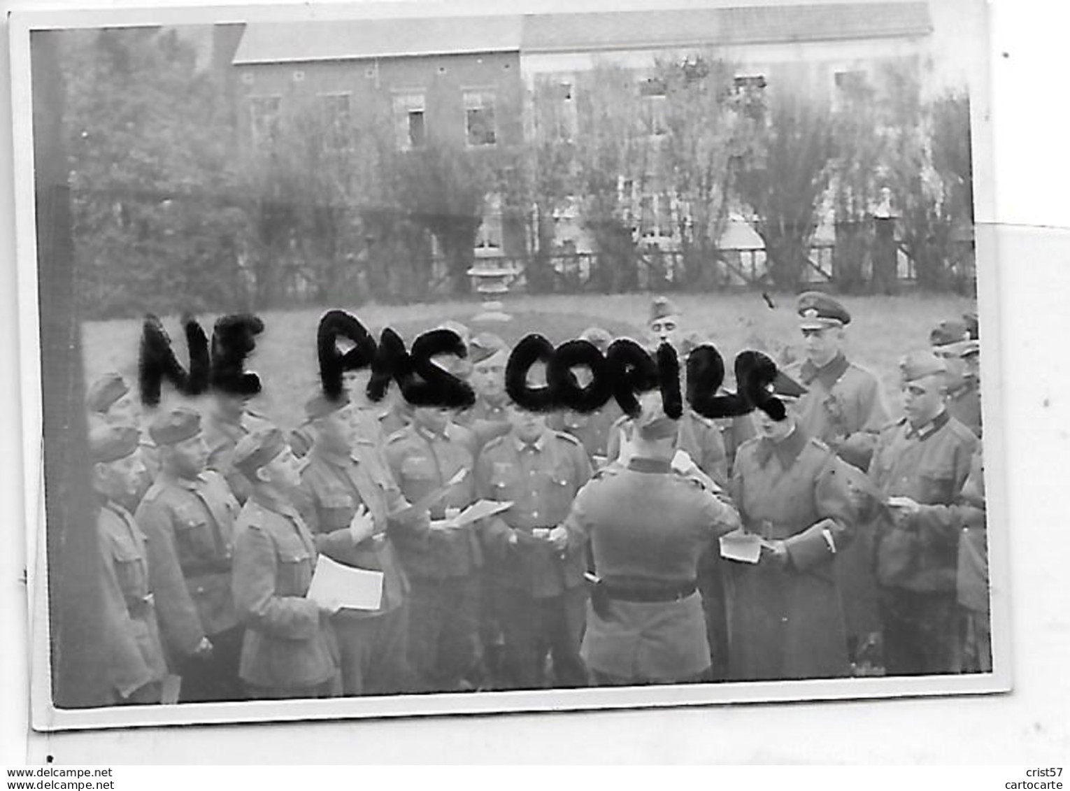 LE ROEULX  GEBURSTAG MAJOR SOLDATS ALLEMANDS 1943 - Le Roeulx