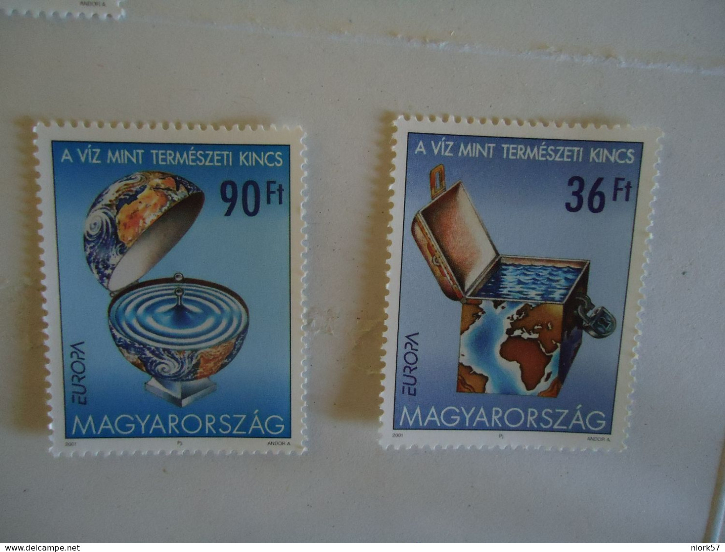 HUNGARY   MNH STAMPS EUROPA 2001 - 2001