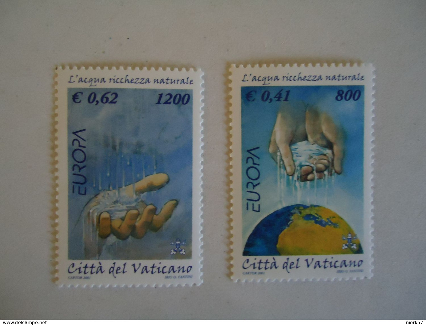 VATICAN  MNH STAMPS EUROPA 2001 - 2001