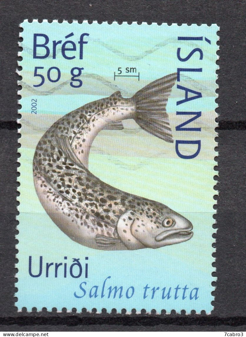 Islande Y&T  N° 941  Mi N° 1013 * Oblitéré - Oblitérés