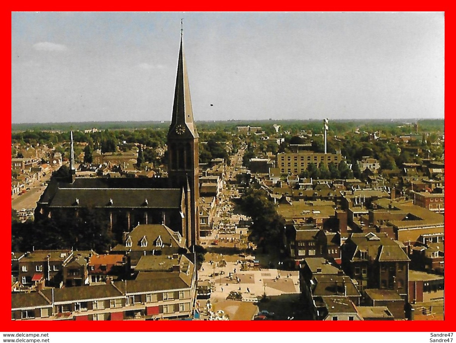 CPSM/gf HENGELO (Pays-Bas)  Panorama..*6810 - Hengelo (Ov)