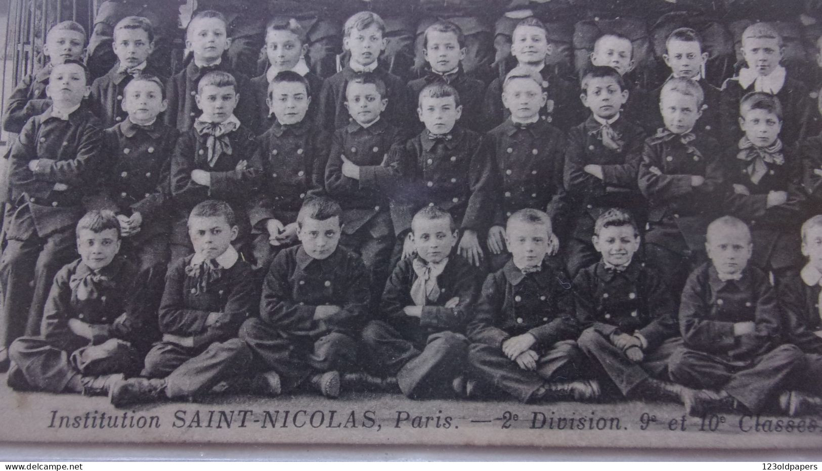 75 6 EME INSTITUTION SAINT NICOLAS PARIS 2 EME DIVISION  9° ET 10 ° CLASSE - Arrondissement: 06