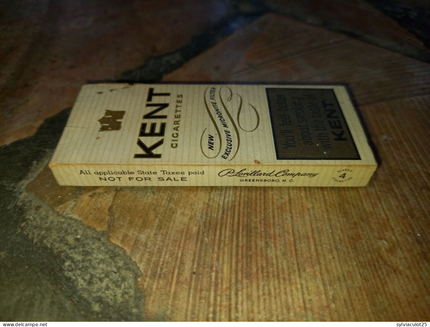 USA Kent Paquet De 4 Cigarettes Vide - Publicité Fly TWA For The Finest In Air Travel - Sonstige & Ohne Zuordnung