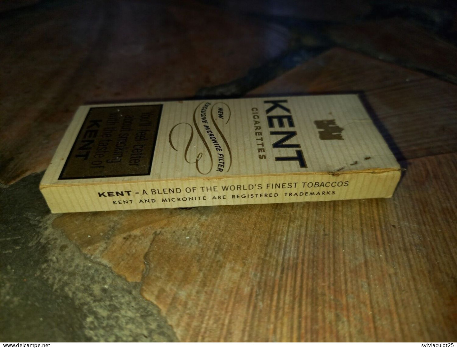 USA Kent Paquet De 4 Cigarettes Vide - Publicité Fly TWA For The Finest In Air Travel - Autres & Non Classés