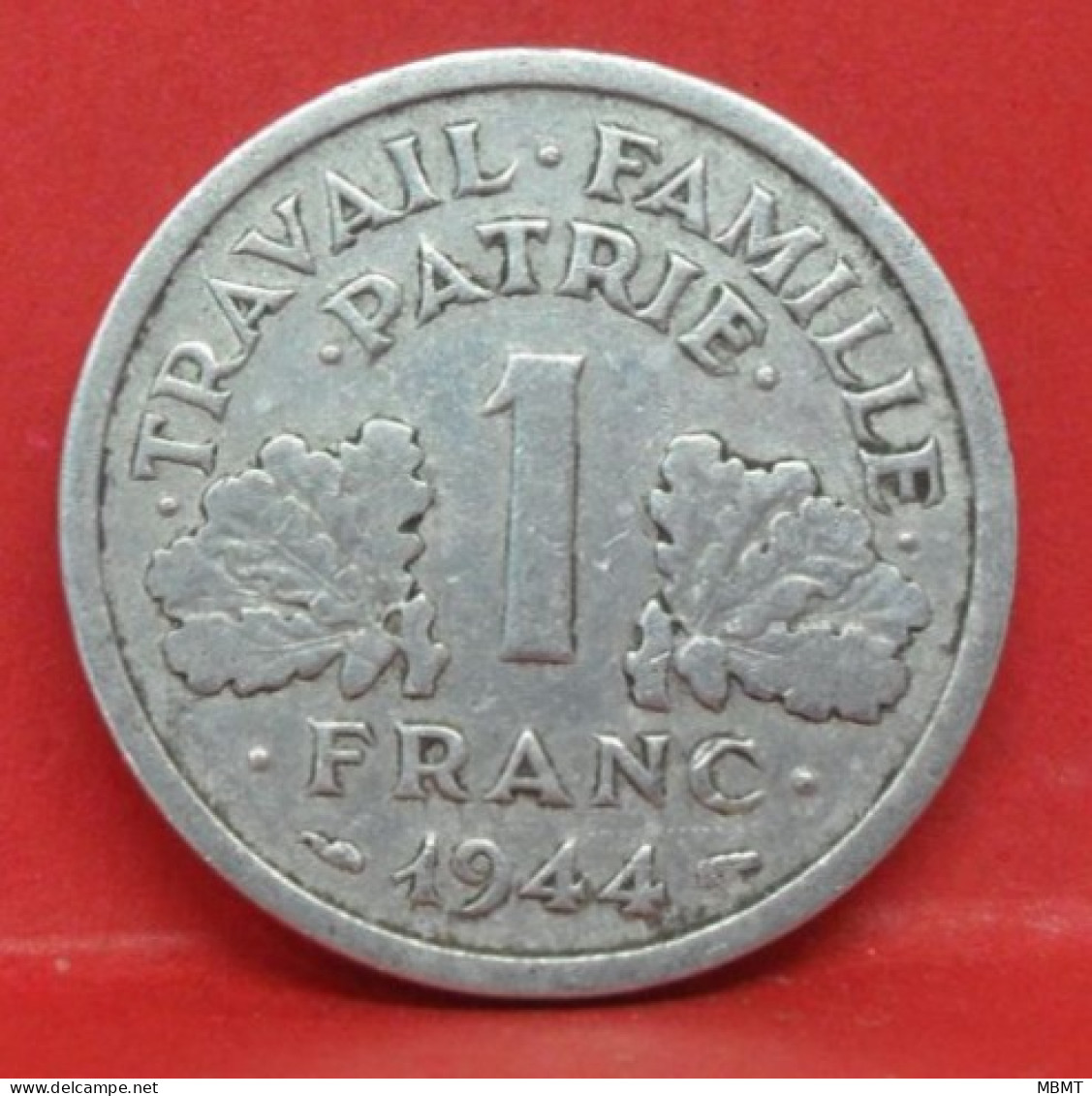 1 Franc état Français 1944 C - TB - Pièce Monnaie France - Article N°661 - 1 Franc