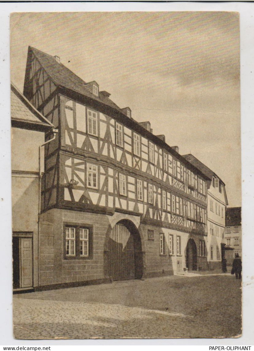 3575 KIRCHHAIN, Haus Zum "Blauen Löwen", Kl. Druckstelle - Kirchhain