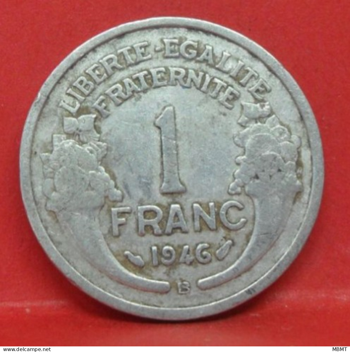1 Franc Morlon Alu 1946 B - TB - Pièce Monnaie France - Article N°670 - 1 Franc