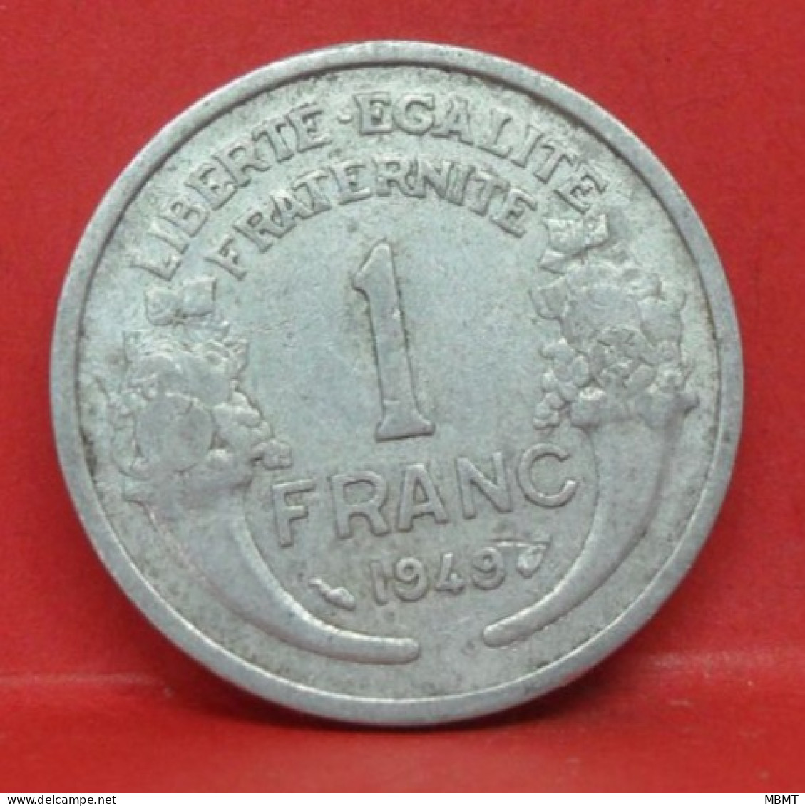 1 Franc Morlon Alu 1949 - TB - Pièce Monnaie France - Article N°676 - 1 Franc