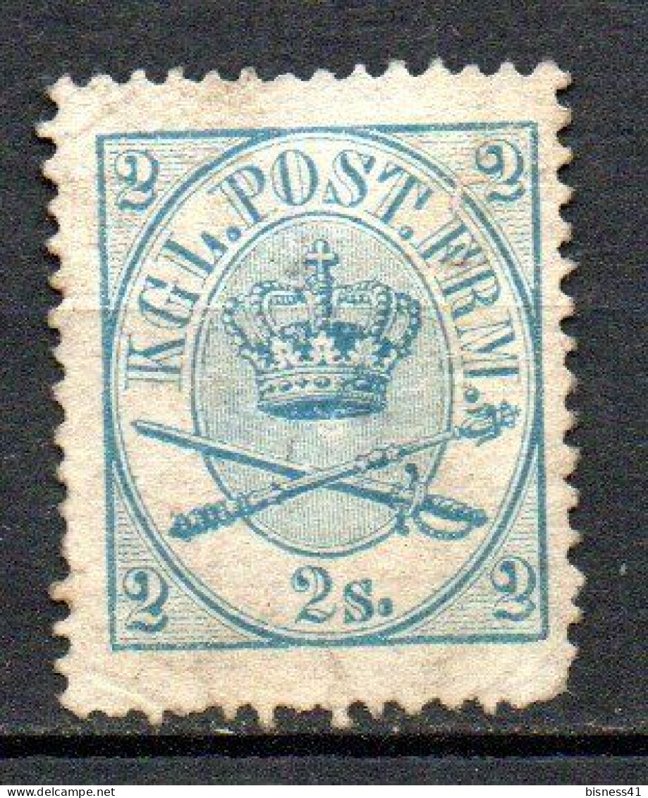 Col33 Danemark Denmark Danmark 1864 N° 11 Oblitéré Cote : 60,00€ - Used Stamps