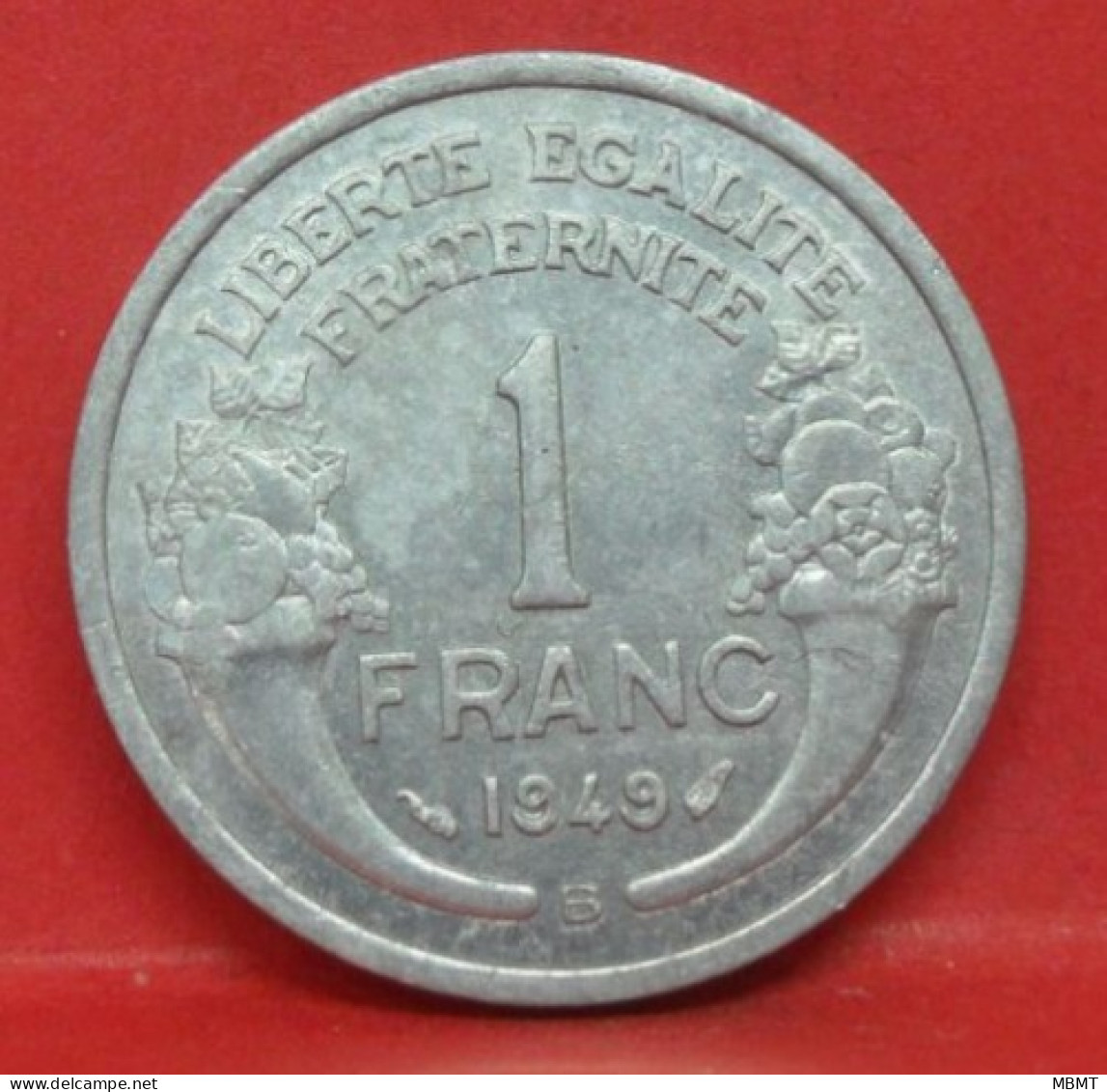 1 Franc Morlon Alu 1949 B - SUP - Pièce Monnaie France - Article N°679 - 1 Franc