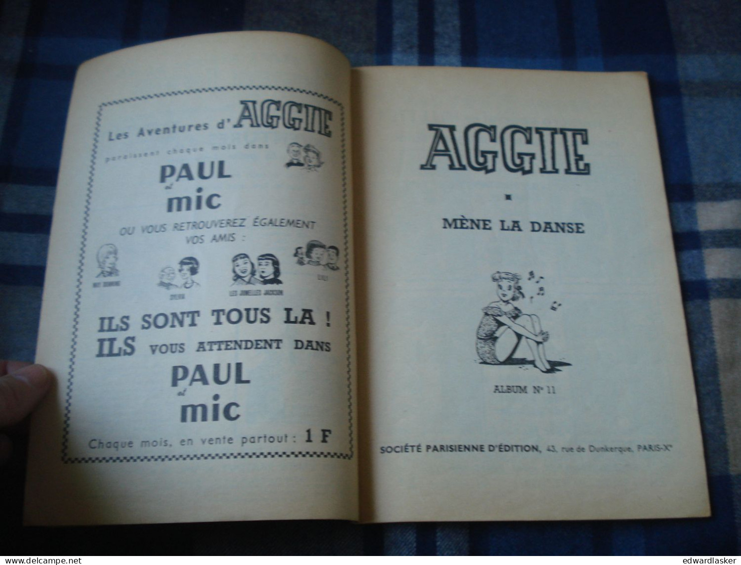 AGGIE N°11 : Mène La Danse - RASMUSSON - Rééd. 1965 - Aggie