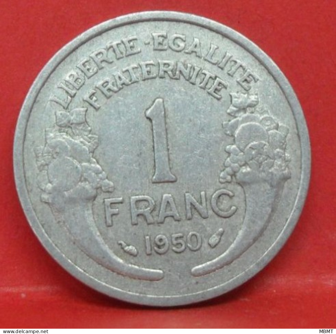 1 Franc Morlon Alu 1950 - TTB - Pièce Monnaie France - Article N°681 - 1 Franc