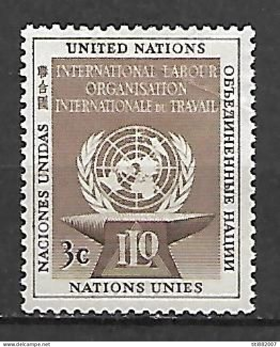 NATIONS - UNIES    -    1954 .  Y&T N° 27 * .   O. I. T. - Neufs