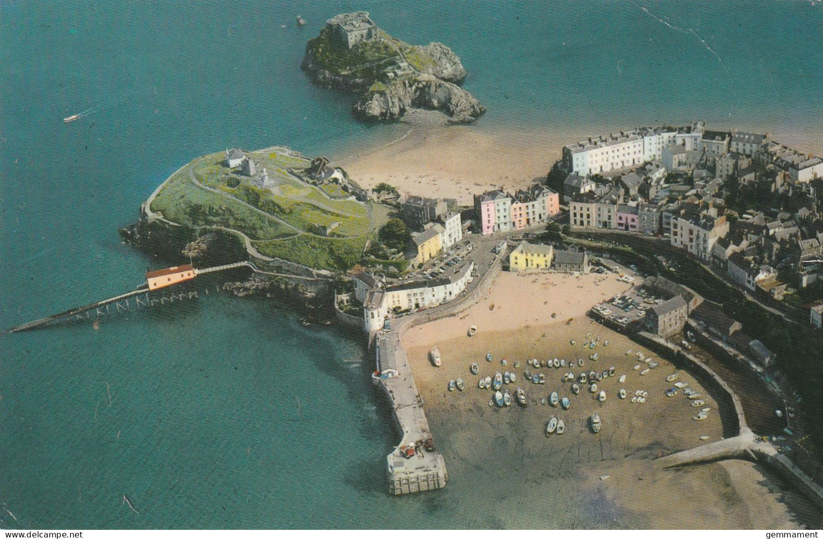 TENBY   AERIAL VIEW - Pembrokeshire