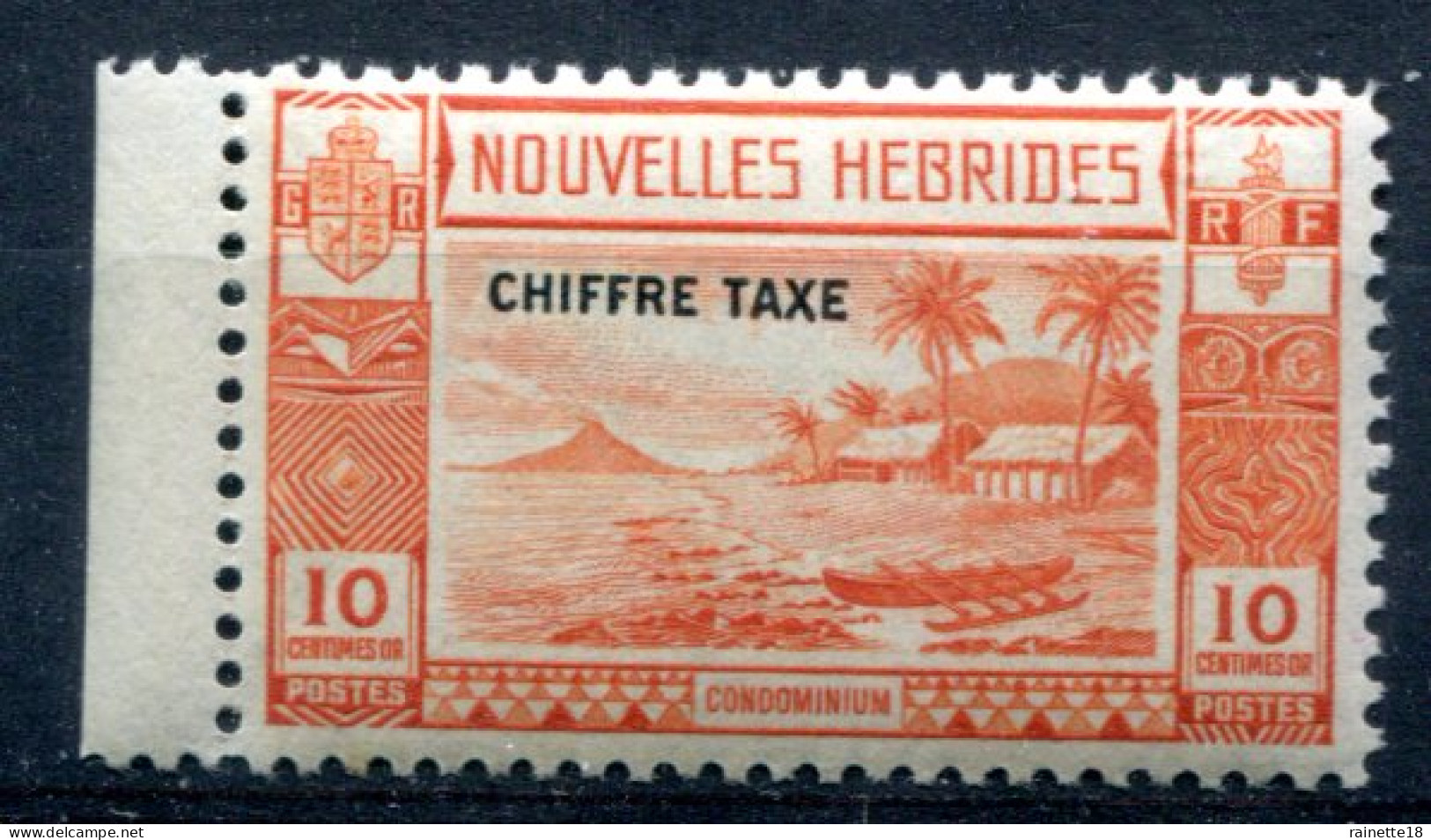 Nouvelles Hébrides    Taxe 12 ** - Timbres-taxe