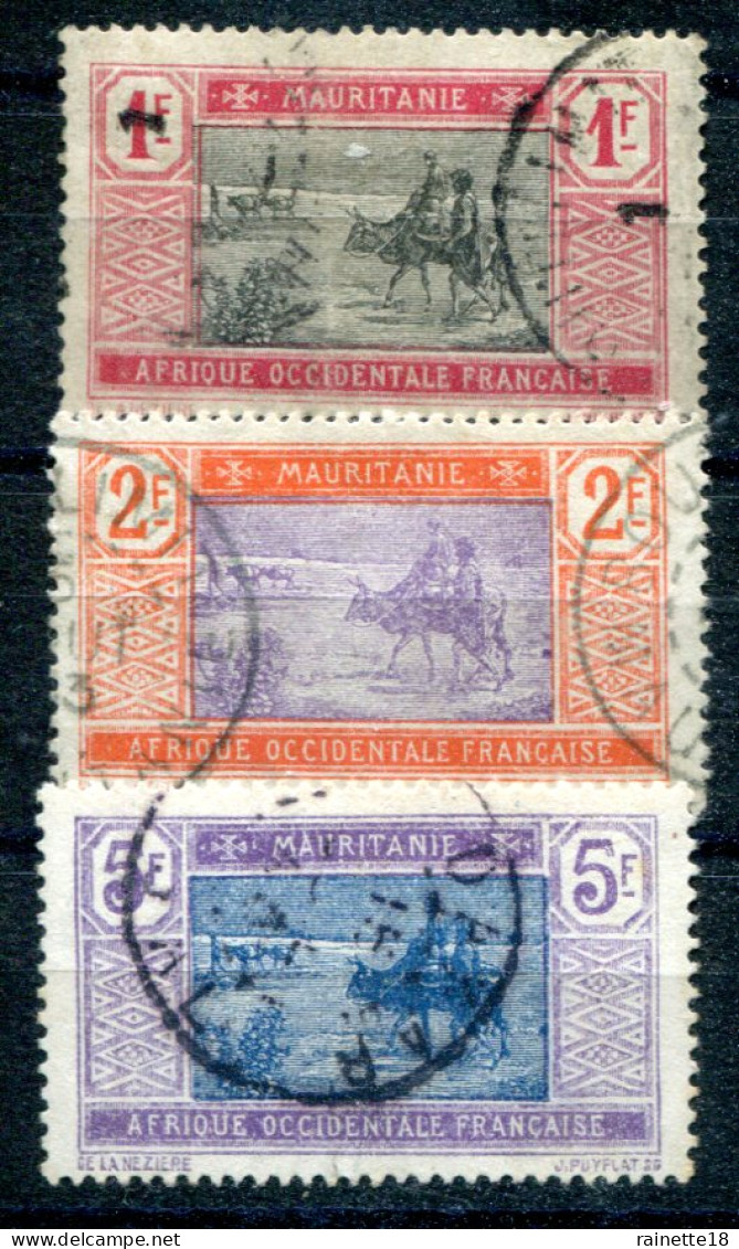 Mauritanie     31/33  Oblitérés - Usati