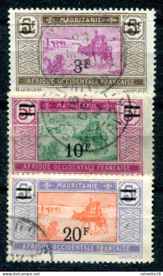 Mauritanie     54/56  Oblitérés - Gebraucht