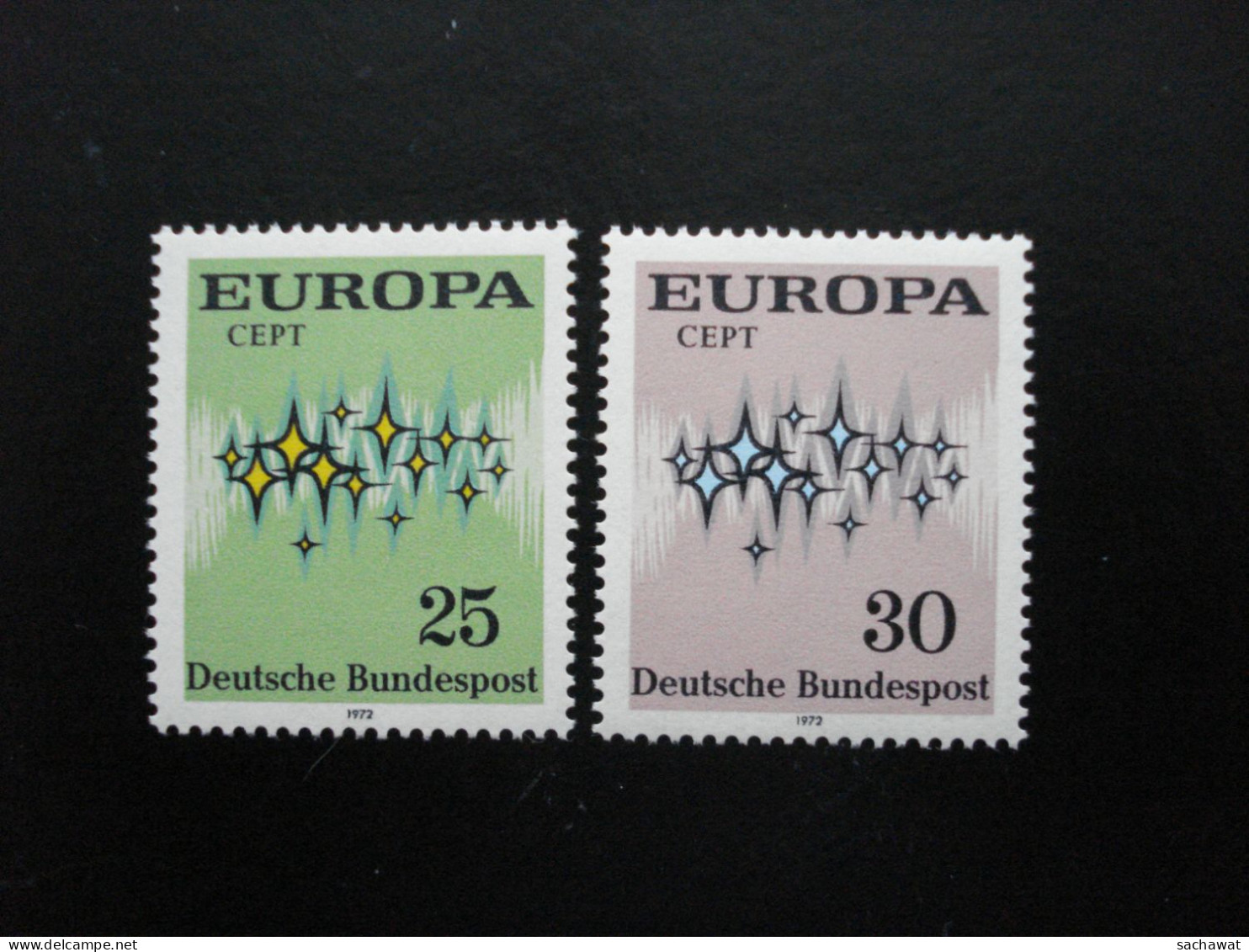 Allemagne - Europa 1972 - Y.T. 567/568 - Neuf ** - Mint MNH - 1972