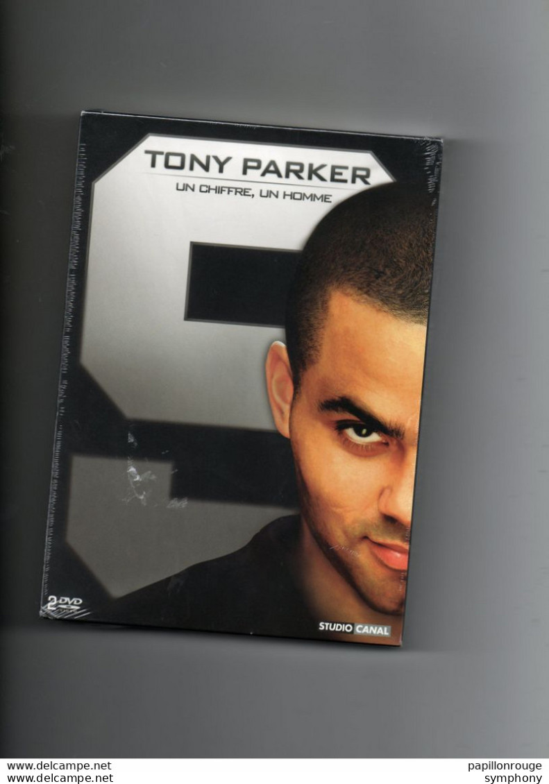 2 DVD - TONY PARKER - Un Chiffre, Un Homme - Joueur Basket NBA - 2 H De Bonus Exclusifs - Livret De Temoignage - Neuf - - Sports