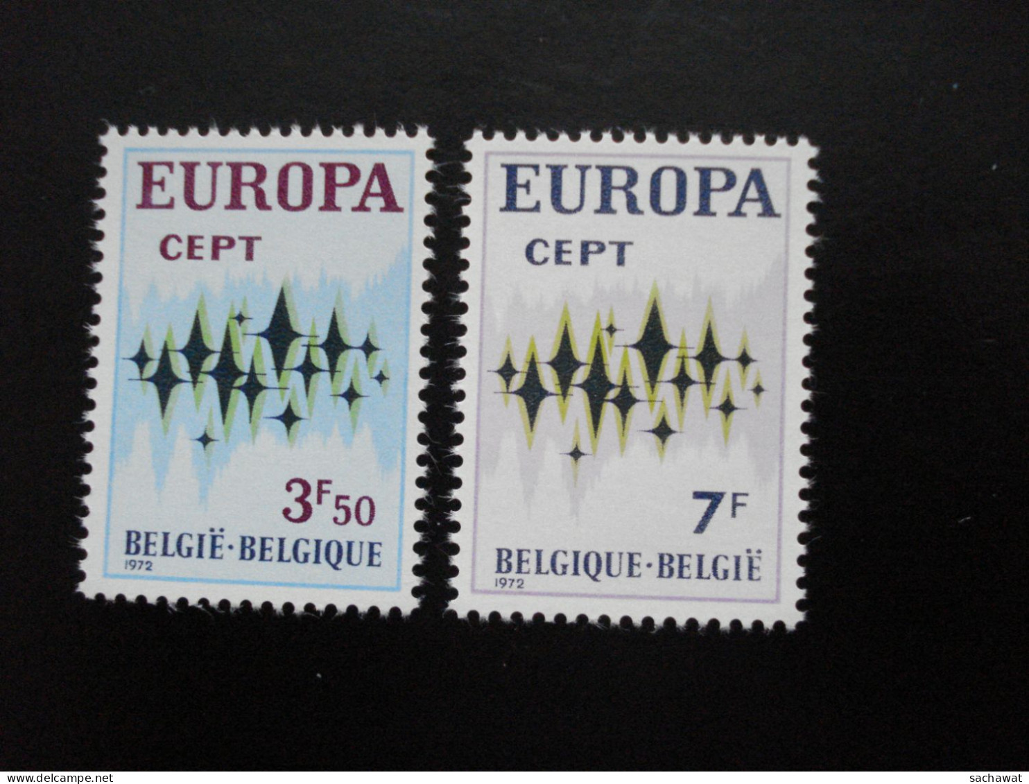 Belgique - Europa 1972 - Y.T. 1623/1624 - Neuf ** - Mint MNH - 1972