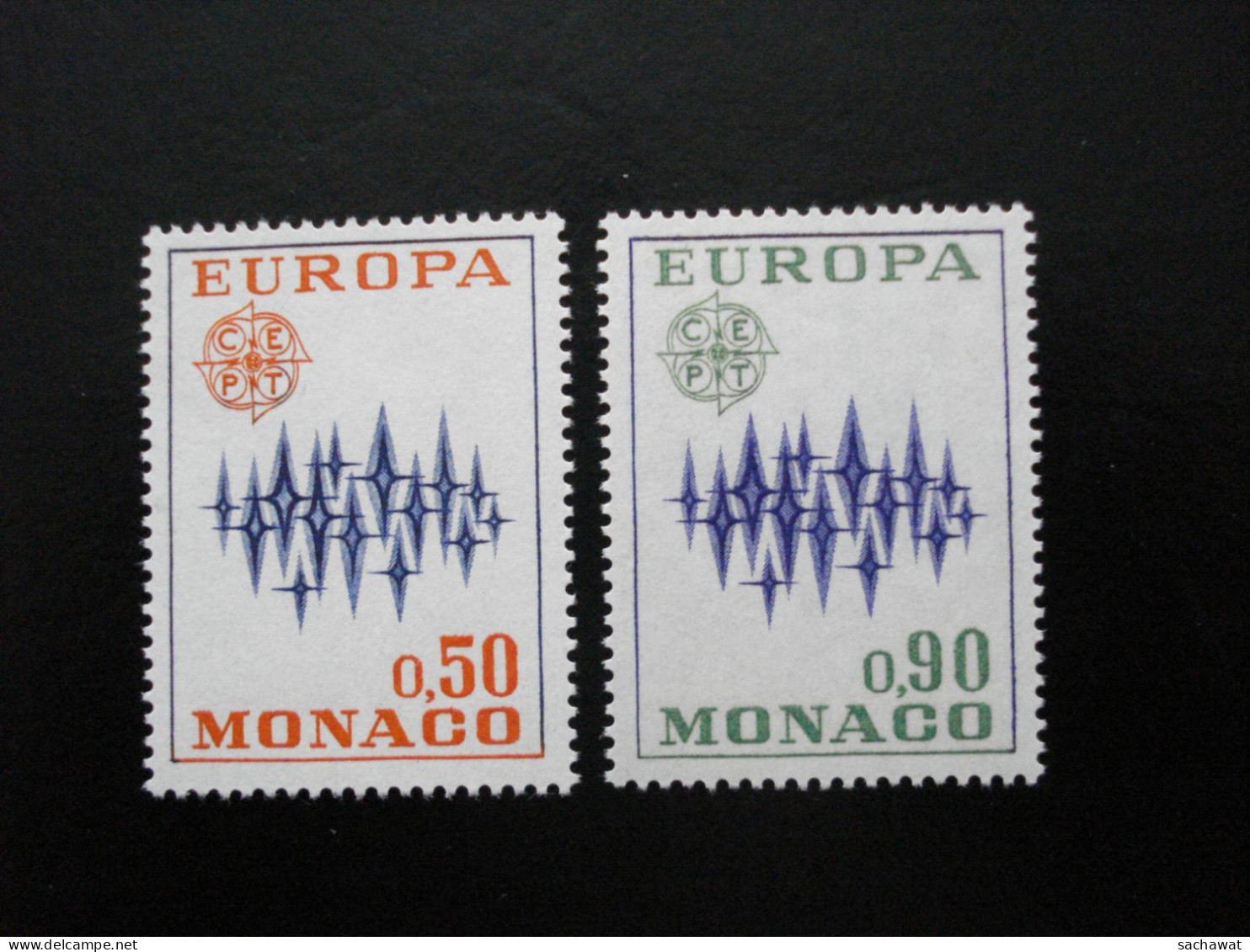 Monaco - Europa 1972 - Y.T. 883/884 - Neuf ** - Mint MNH - 1972