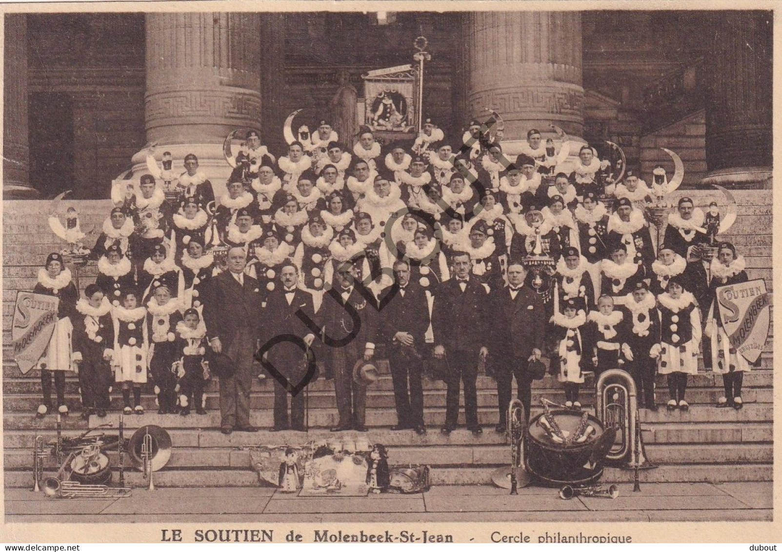 Postkaart/Carte Postale - Sint Jans Molenbeek - Fanfare/Harmonie (C4483) - Molenbeek-St-Jean - St-Jans-Molenbeek