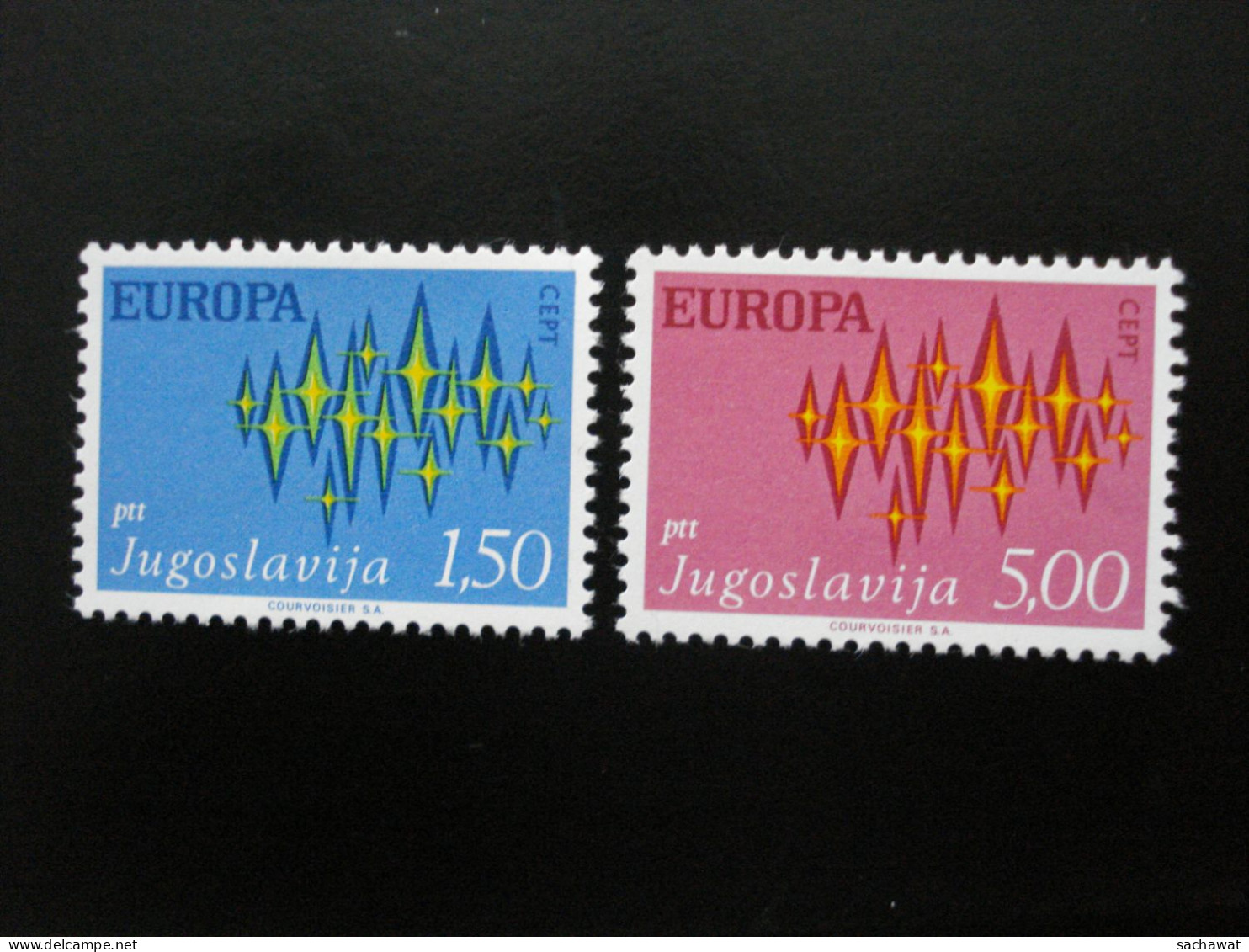 Yougoslavie - Europa 1972 - Y.T. 1343/1344 - Neuf ** - Mint MNH - 1972