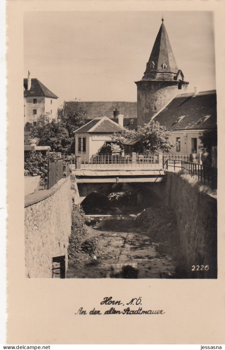 AK -HORN - An Der Alten Stadtmauer - 1920 - Horn