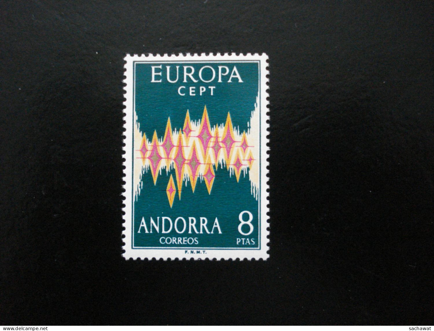 Andorra (Espagne) - Europa 1972 - Y.T. 64A - Neuf * - Mint MLH - 1972