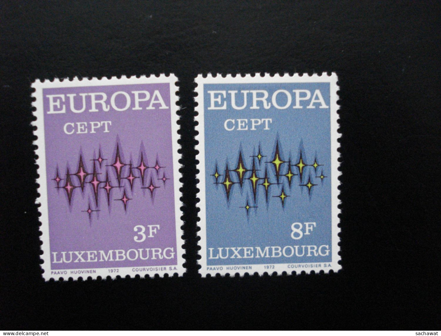 Luxembourg - Europa 1972 - Y.T. 796/797 - Neuf * - Mint MLH - 1972