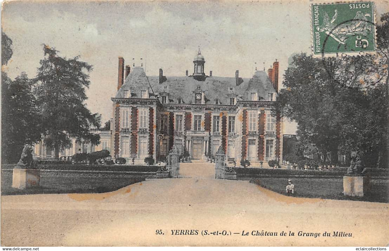 Yerres               91          Château De La Granger Du Milieu         (voir Scan) - Yerres