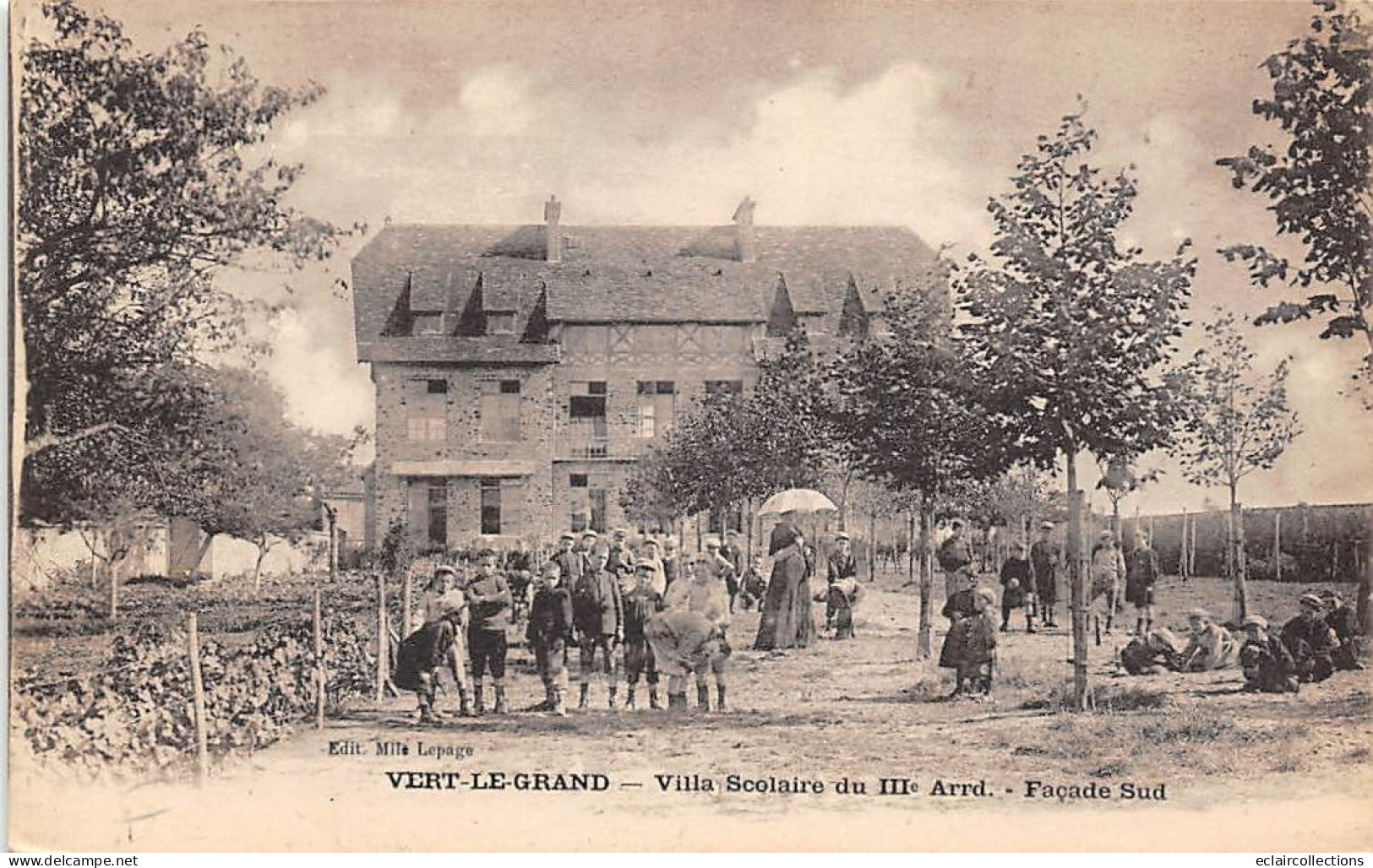 Vert Le Grand               91         Villa Scolaire Du III ème           (voir Scan) - Other & Unclassified