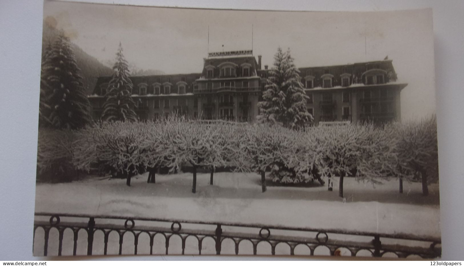 74 HAUTE  SAVOIE  CHAMONIX PALACE ARCHITECTES H ET JH VERREY 1932 - Chamonix-Mont-Blanc