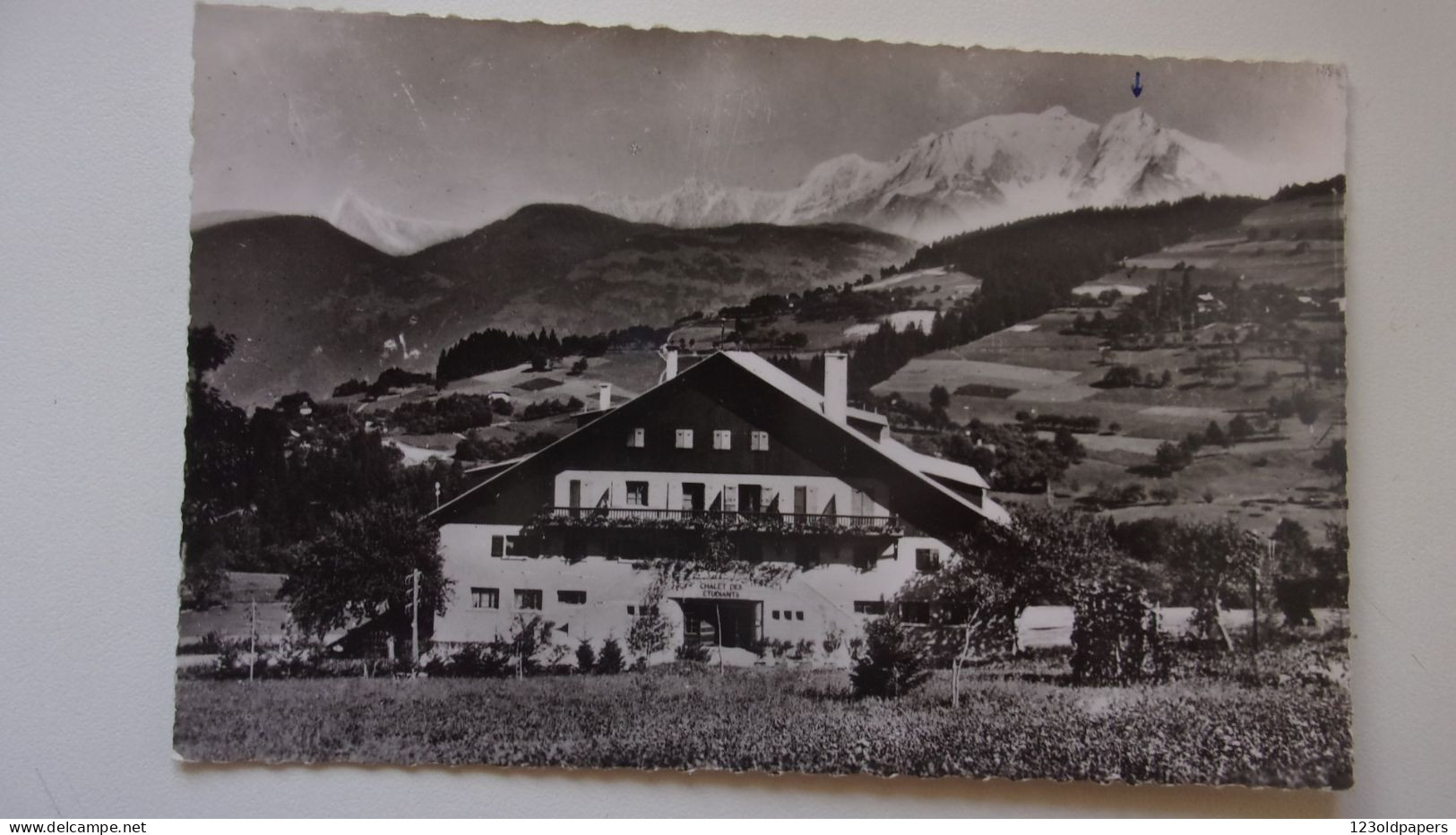 74 HAUTE  SAVOIE COMBLOUX CHALET DES ETUDIANTS 1958 - Combloux