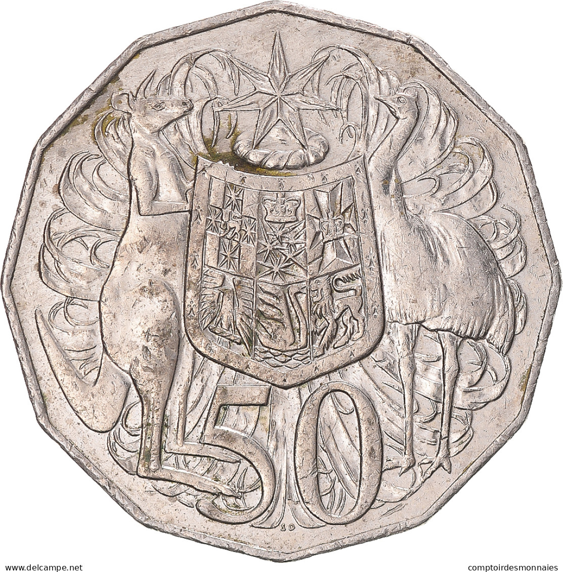 Monnaie, Australie, Elizabeth II, 50 Cents, 2013, Royal Australian Mint, TTB - 50 Cents