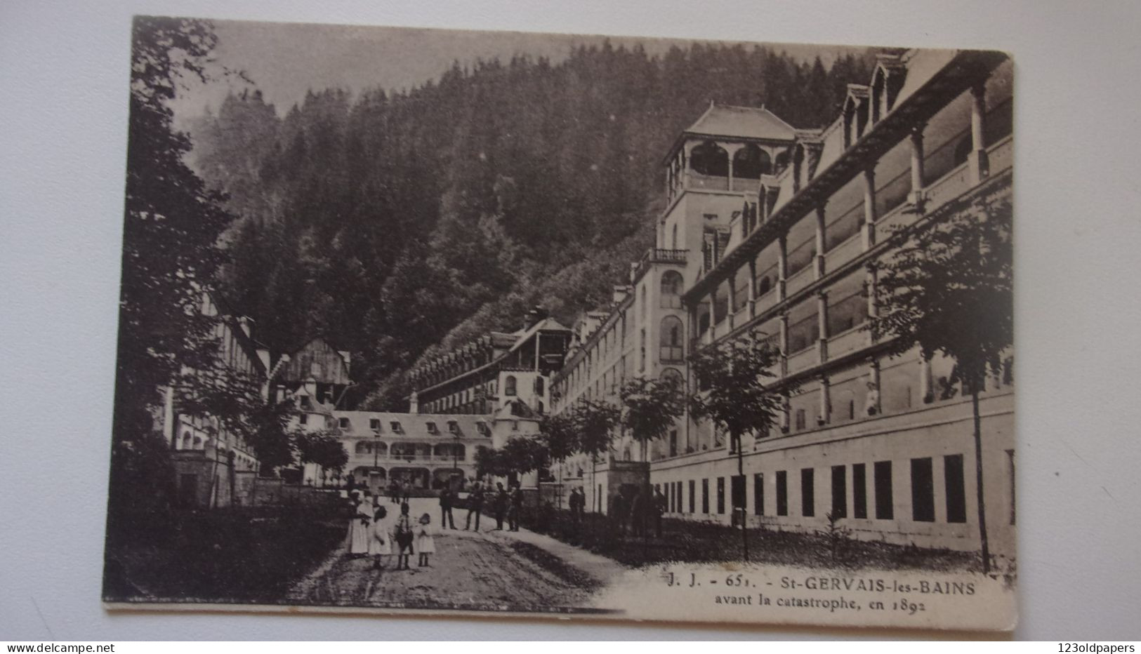 74 HAUTE  SAVOIE  ST GERVAIS LES BAINS AVANT LA CATASTROPHE DE 1892 - Saint-Gervais-les-Bains