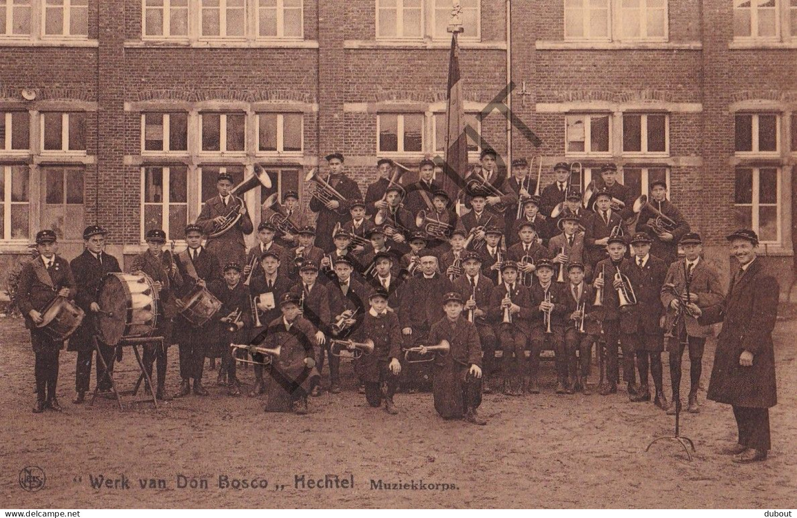 Postkaart/Carte Postale - Hechtel - Fanfare/Harmonie - Werk Van Don Bosco (C4503) - Hechtel-Eksel