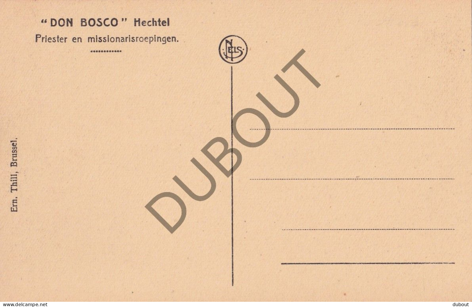 Postkaart/Carte Postale - Hechtel - Fanfare/Harmonie - Werk Van Don Bosco (C4503) - Hechtel-Eksel