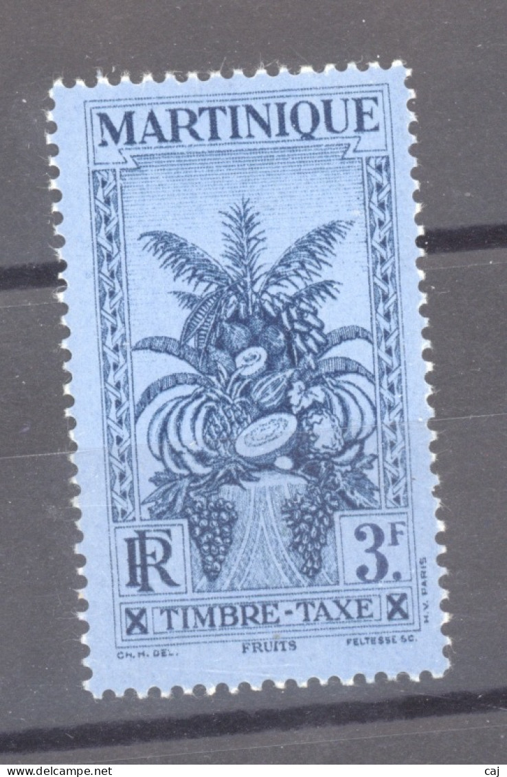 Martinique  -  Taxe  :  Yv 22  * - Timbres-taxe