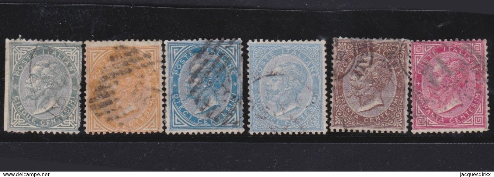 Italy     .    Y&T    .    14/19      . O    .   Cancelled  .    Hinged - Usati