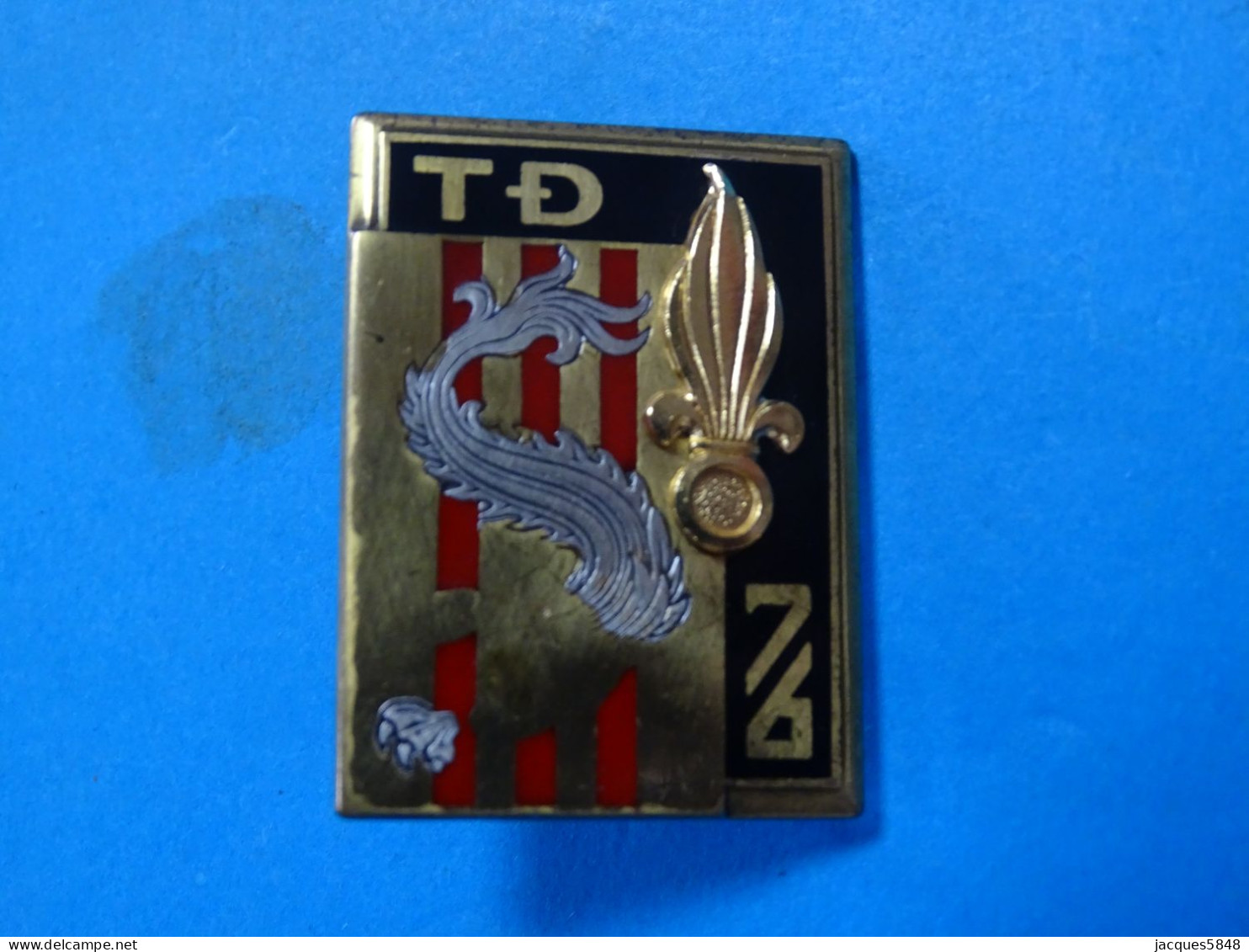 Idochine - Légion étrangère - 76 T.D - Tieudian - Drago Paris - Marinera