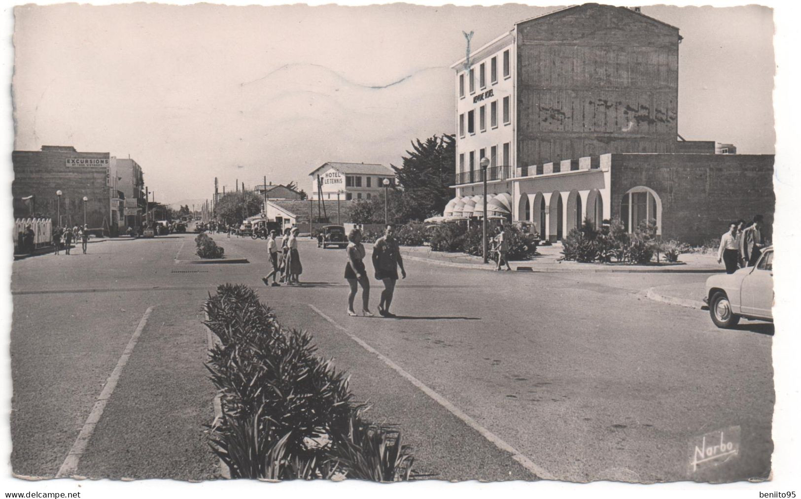 CPSM De CANET-PLAGE - Bord De La Méditerannée. - Canet Plage