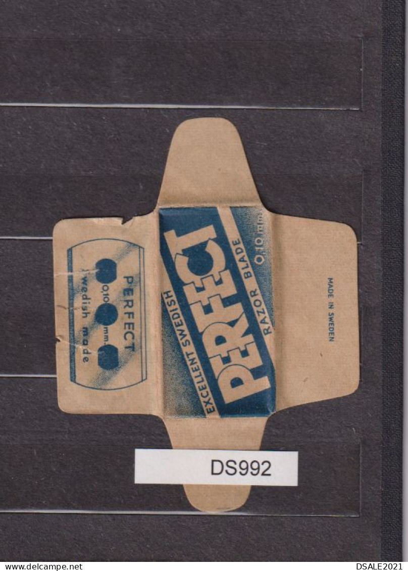 Old Vintage, Razor Blade Wrap, Enveloppe De Lame De Rasoir "PERFECT" (ds992) - Hojas De Afeitar