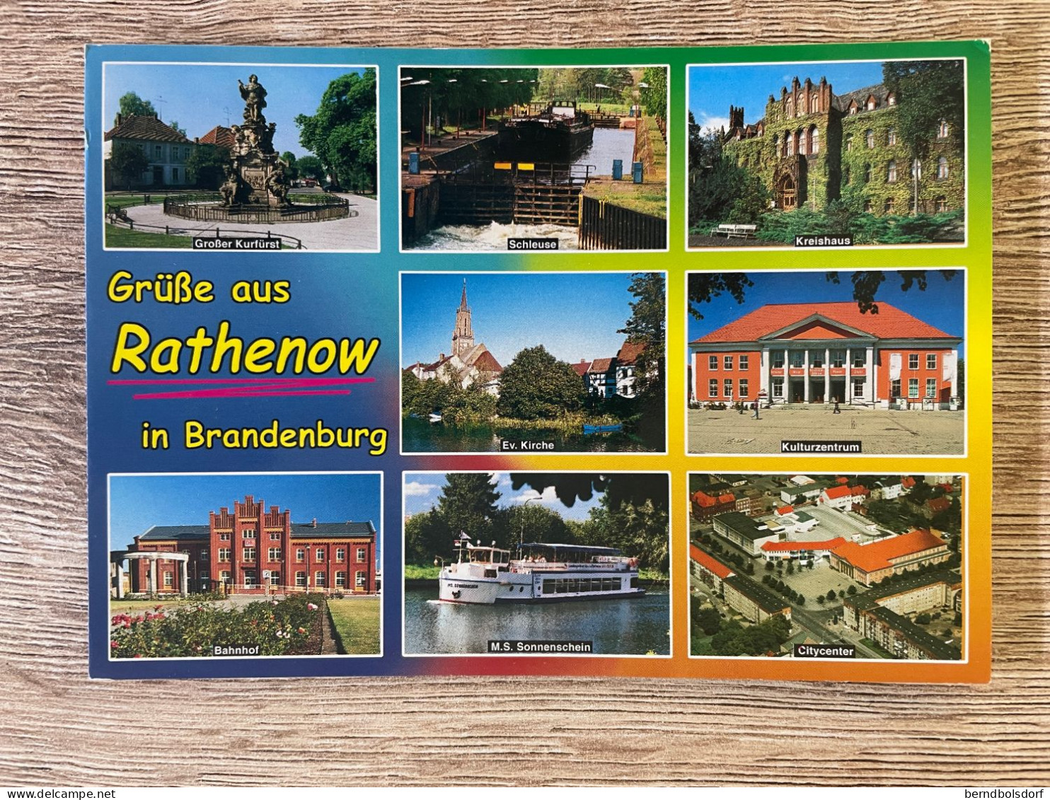 Ansichtskarte, Rathenow, Mehrbild, Gelaufen - Rathenow