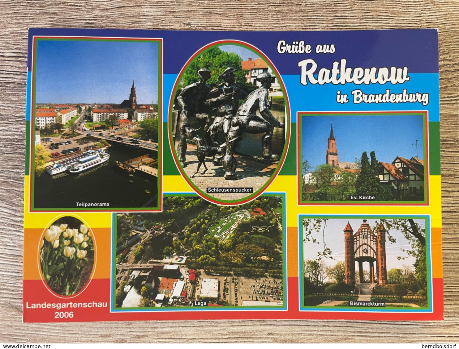 Ansichtskarte, Rathenow, Mehrbild, Gelaufen - Rathenow