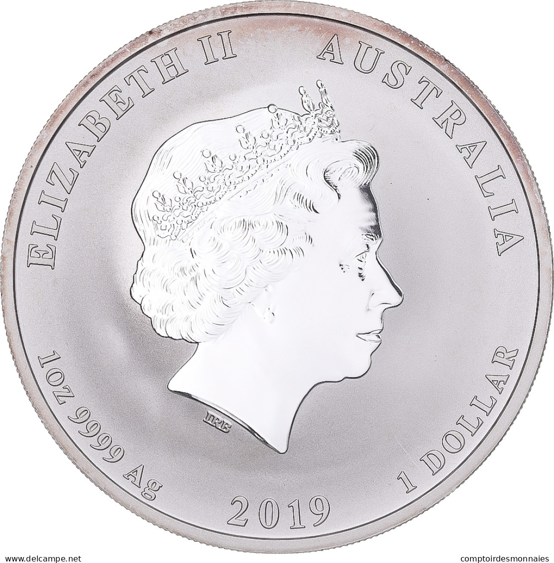 Monnaie, Australie, Elizabeth II, Dollar, 2019, Proof, FDC, Argent - Dollar